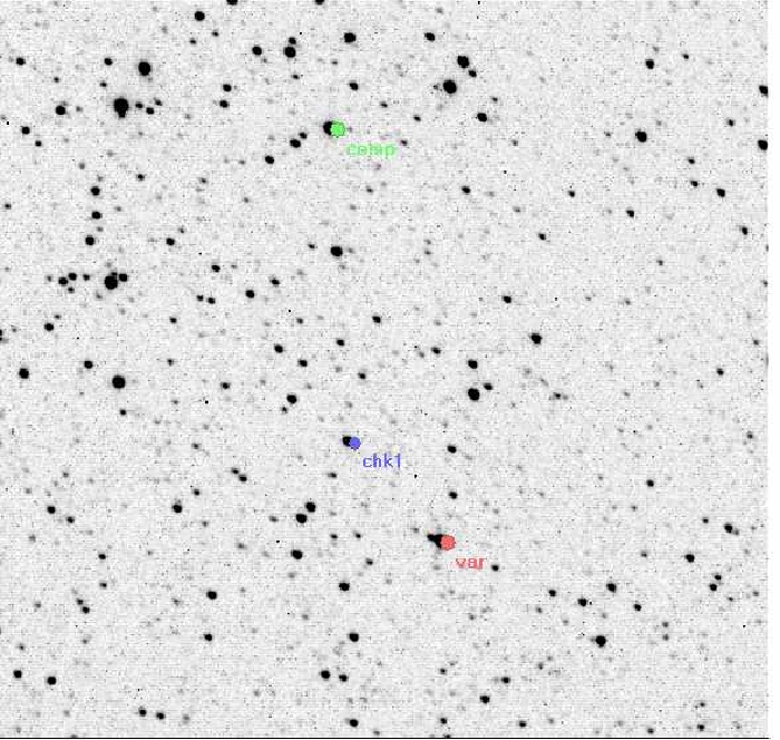 Mapka - CW Sge, JD 2453967.41736