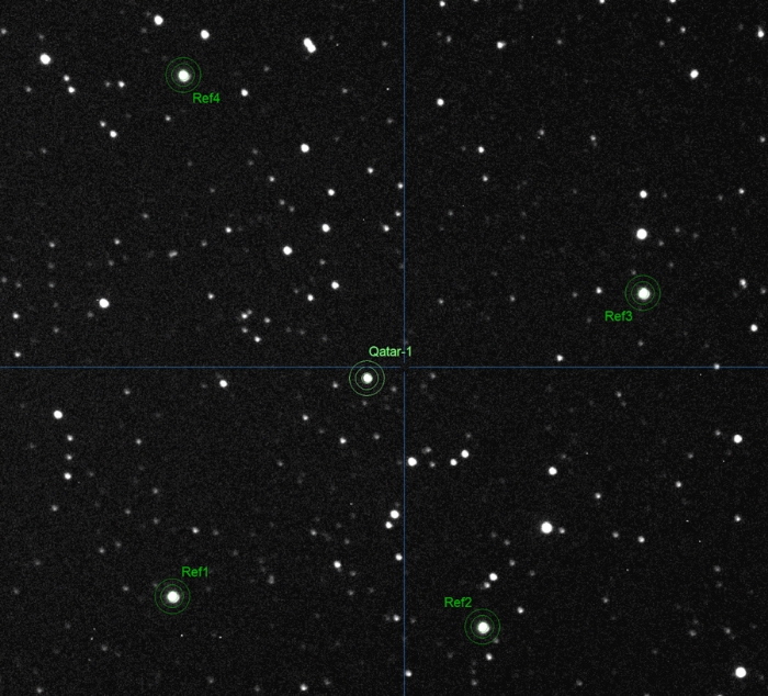 Mapka - Qatar-1, JD 2460214.34735