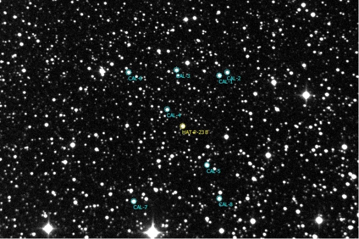 Mapka - HAT-P-23, JD 2460259.23877