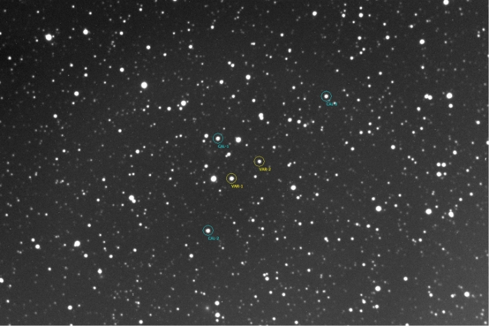 Mapka - TOI-3688 A, JD 2460260.30900