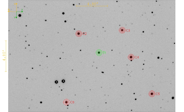 Mapka - TOI-4087, JD 2459657.59737