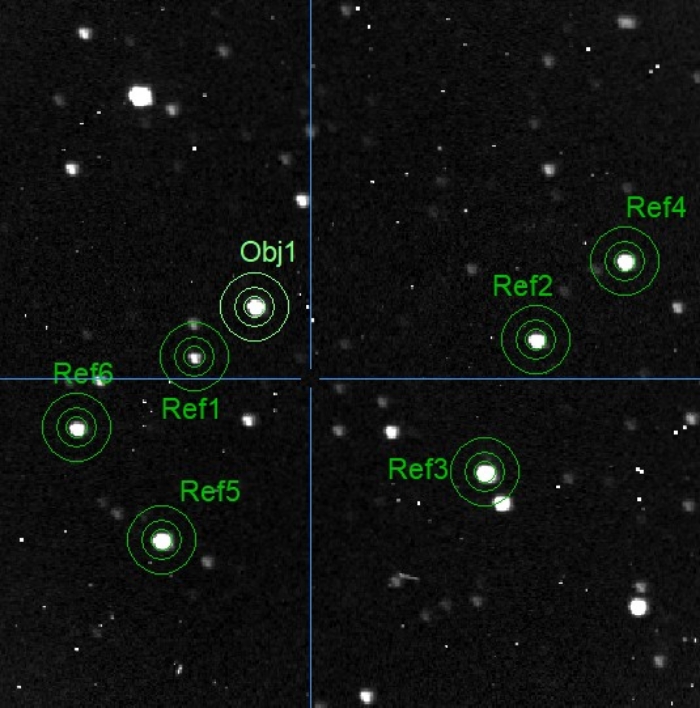 Mapka - WASP-52, JD 2460264.25464