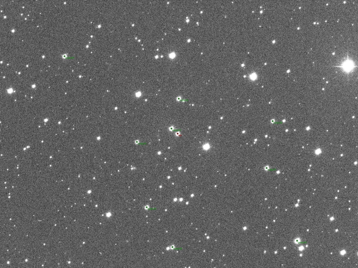 Mapka - WASP-160, JD 2460281.52848