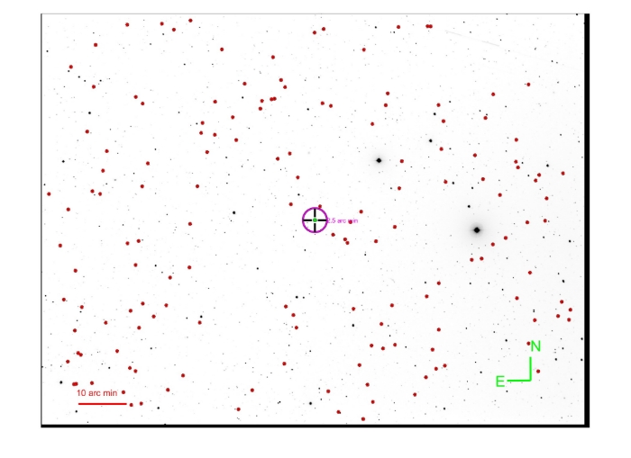Mapka - WASP-52, JD 2458736.73914