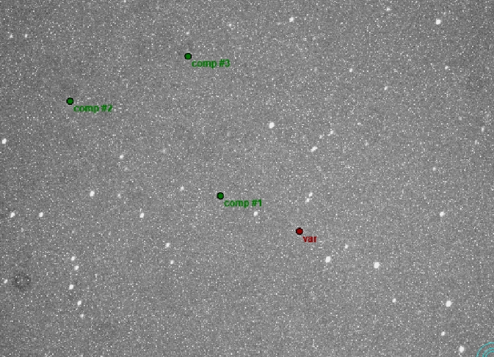 Mapka - TOI-2154, JD 2460284.28800