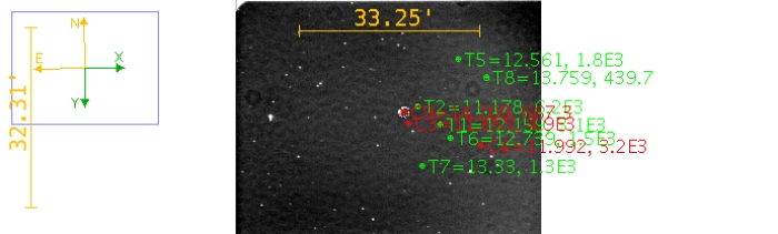 Mapka - WASP-43, JD 2460281.93136