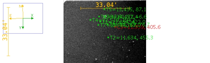 Mapka - WASP-11, JD 2460283.75060