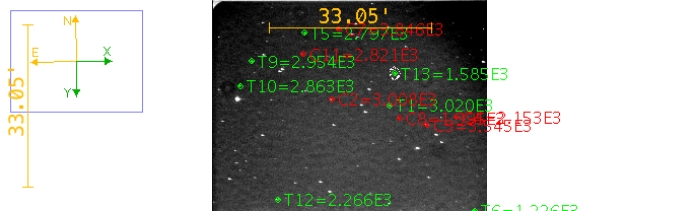 Mapka - WASP-43, JD 2460294.94559