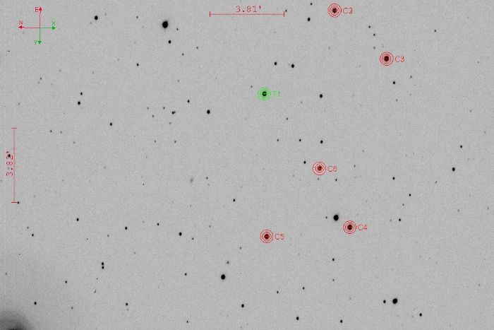 Mapka - WASP-52, JD 2460208.30601