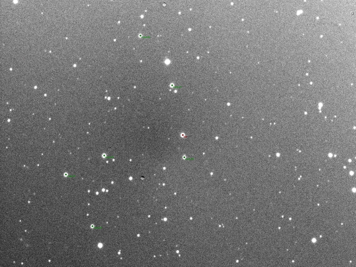 Mapka - TOI-1694, JD 2460306.37495