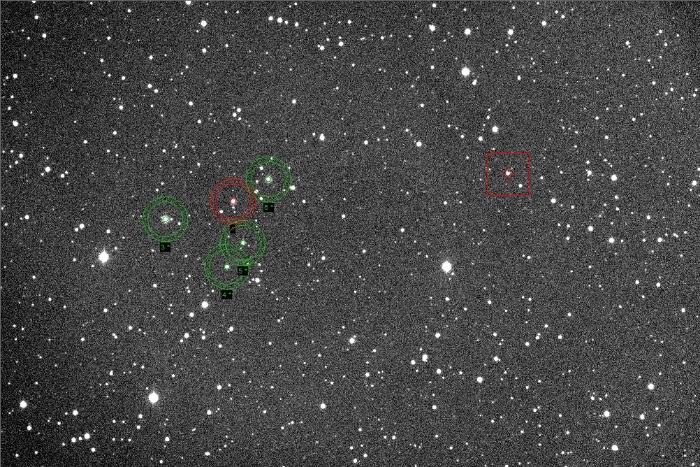 Mapka - TOI-4145 A, JD 2460300.25792