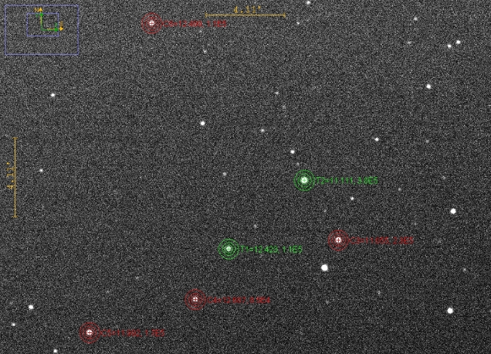 Mapka - WASP-43, JD 2460314.47105