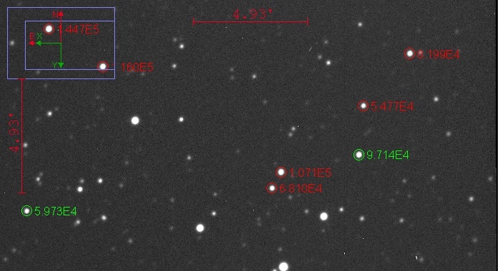 Mapka - WASP-12, JD 2460317.38363