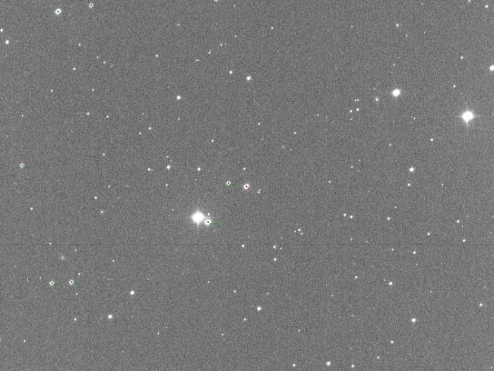 Mapka - WASP-22, JD 2460326.53195