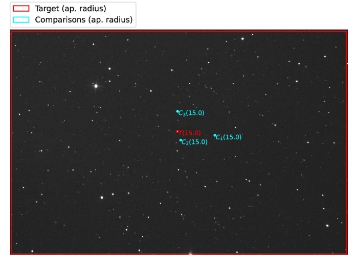 Mapka - TOI-2154, JD 2460345.44613