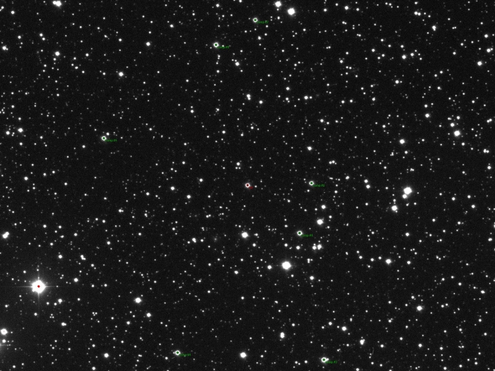 Mapka - WASP-19, JD 2460384.69078