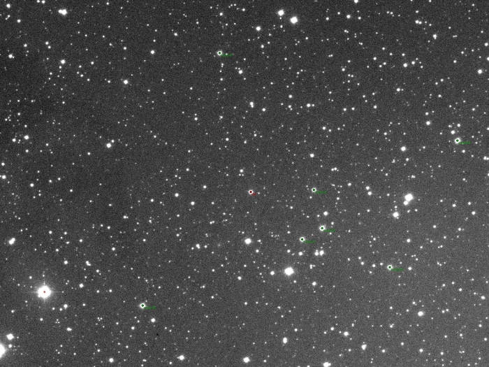 Mapka - WASP-19, JD 2460395.77320