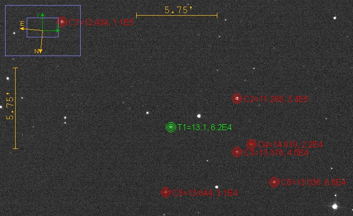 Mapka - KPS-1, JD 2460400.53290