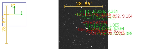 Mapka - Qatar-1, JD 2460410.29474