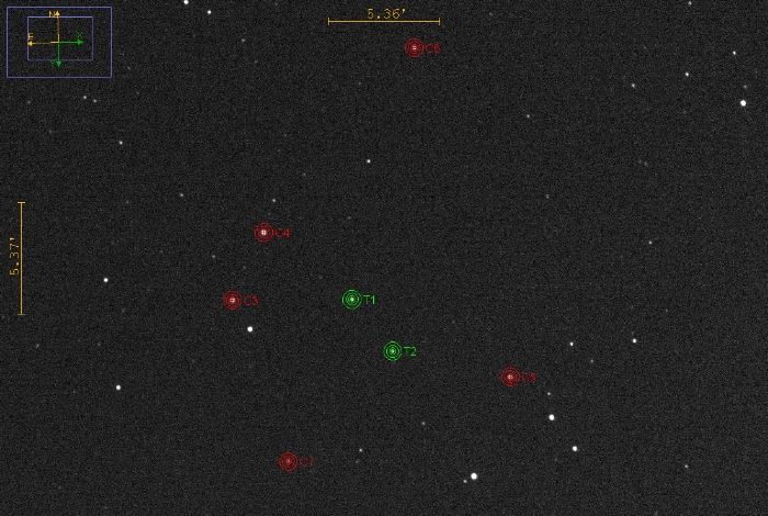 Mapka - WASP-43, JD 2460411.30715