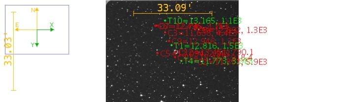Mapka - Qatar-1, JD 2460418.83706