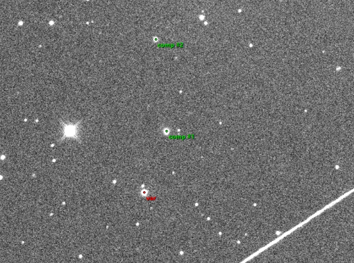 Mapka - TOI-1194, JD 2460422.42828