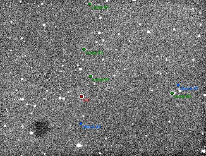 Mapka - TOI-2154, JD 2460433.40175