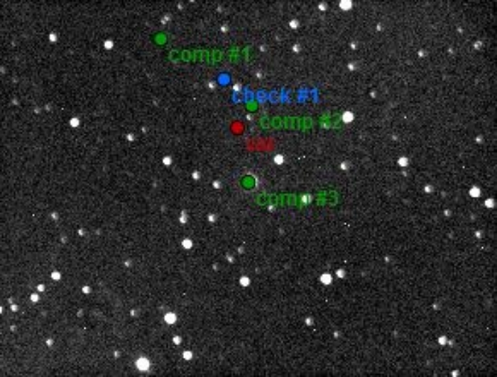 Mapka - WASP-135, JD 2460445.42021
