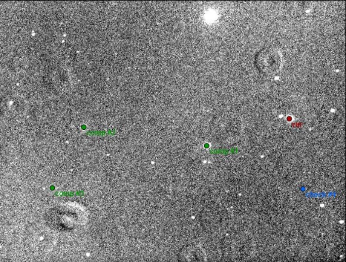 Mapka - TOI-1194, JD 2460466.35698