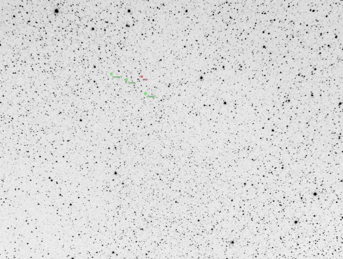 Mapka - CoRoT-11, JD 2460469.37307
