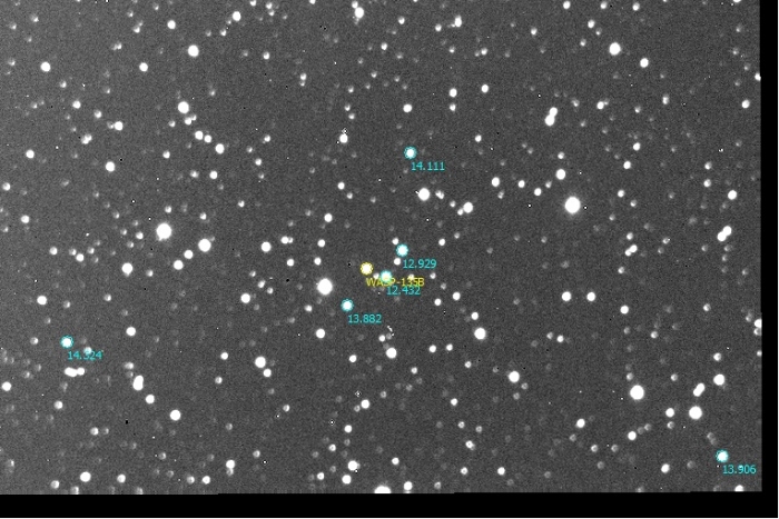 Mapka - WASP-135, JD 2460501.49049