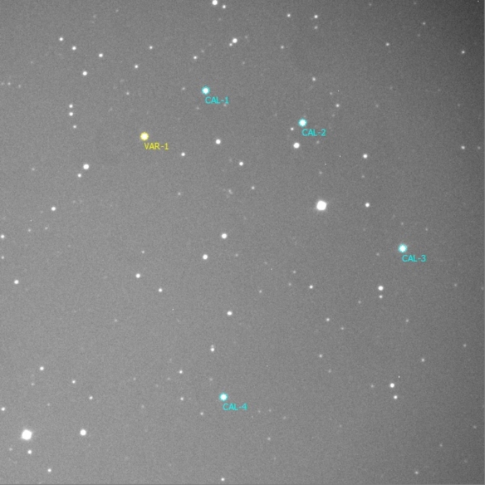 Mapka - TOI-1516, JD 2460496.40831
