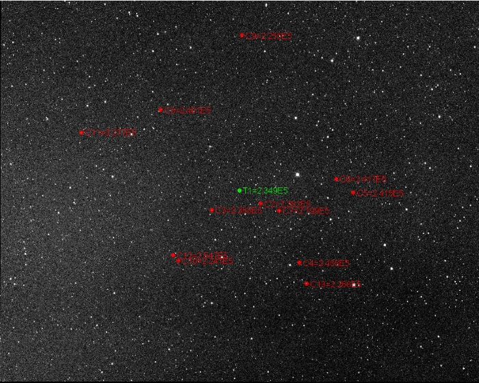 Mapka - HAT-P-23, JD 2460511.50718