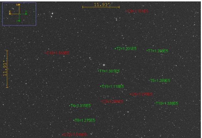 Mapka - TrES-1, JD 2460516.46360