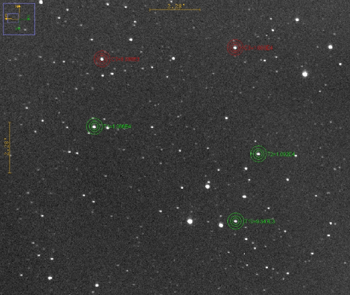 Mapka - KELT-16, JD 2460520.34813