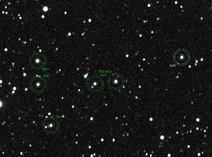 Mapka - TOI-4010, JD 2460521.45977