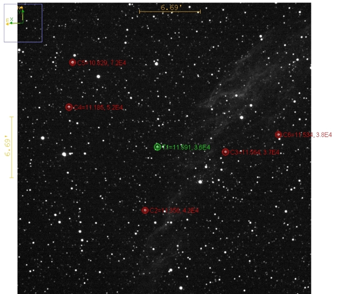 Mapka - KELT-16, JD 2460521.36990