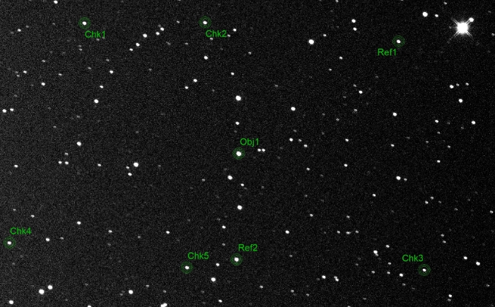 Mapka - TOI-2154, JD 2460521.34109