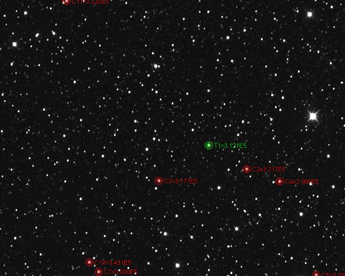 Mapka - HAT-P-23, JD 2460522.42409