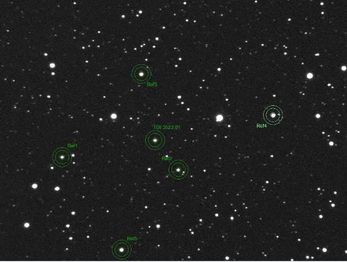 Mapka - TOI 3523.01, JD 2460523.37936