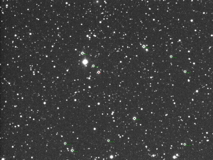 Mapka - TOI-4463 A, JD 2460527.37940