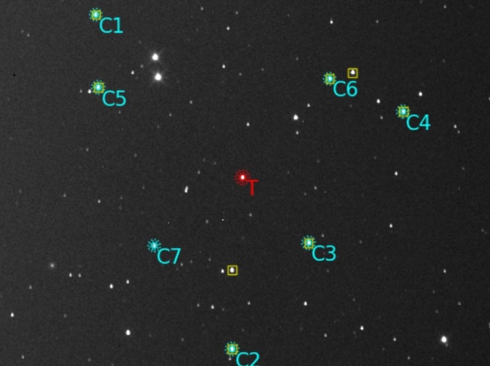 Mapka - TOI-4087, JD 2460531.33999