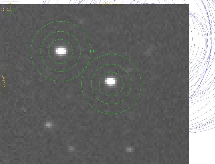 Mapka - CoRoT-2, JD 2460531.33365
