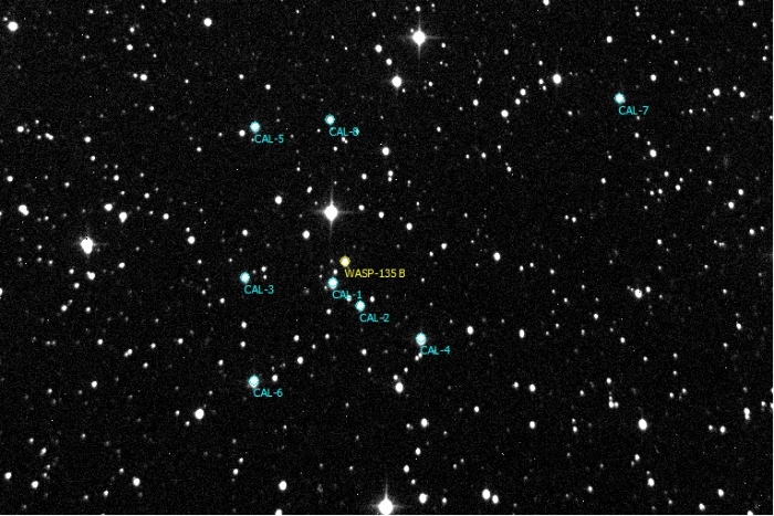 Mapka - WASP-135, JD 2460532.35319