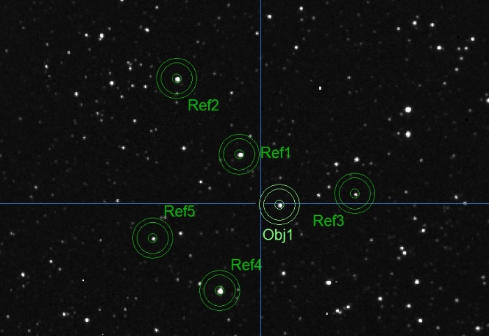 Mapka - TOI 2040.01, JD 2460543.32449