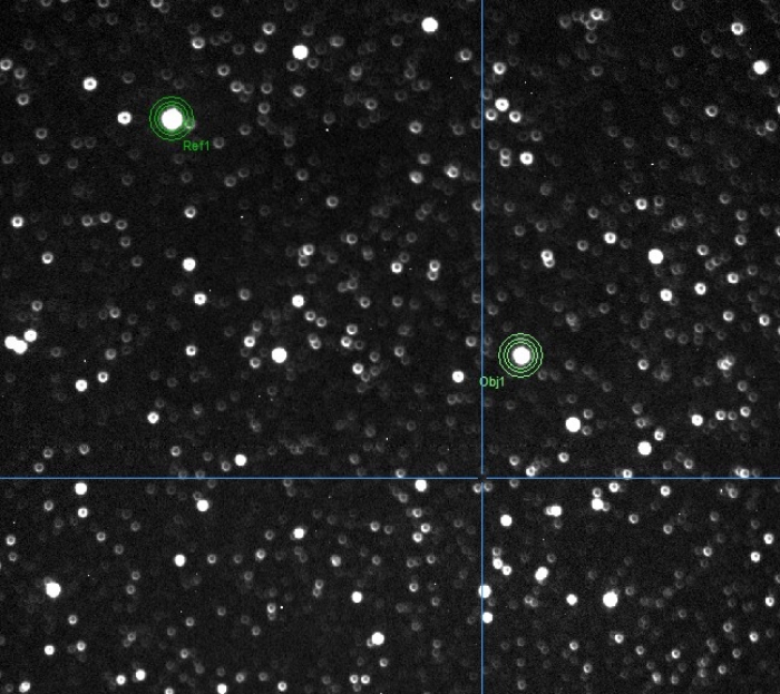 Mapka - HD 332231, JD 2460563.27366