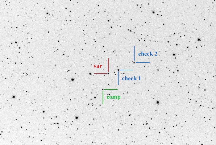 Mapka - TOI-4145 A, JD 2460552.34384