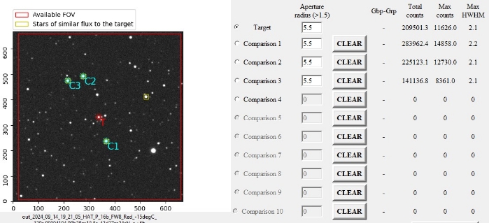 Mapka - HAT-P-16, JD 2460568.30700