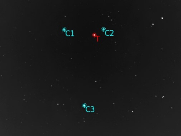 Mapka - HD189733, JD 2460582.32457