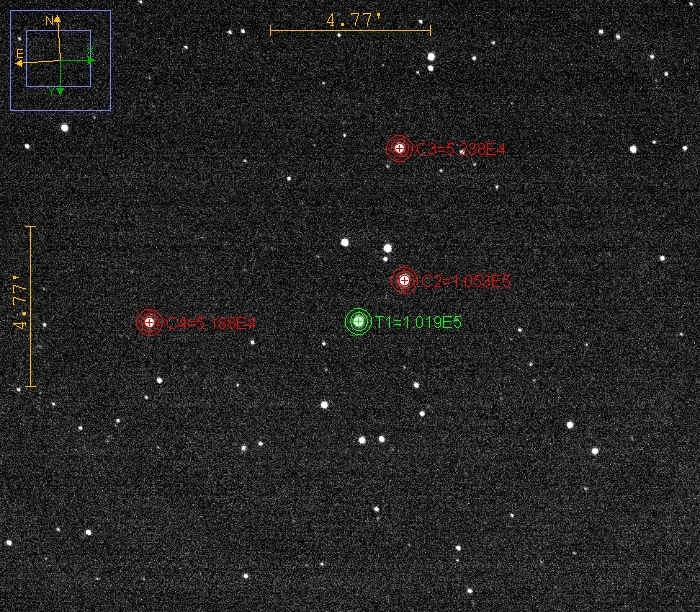 Mapka - TOI 1460.01, JD 2460585.31866